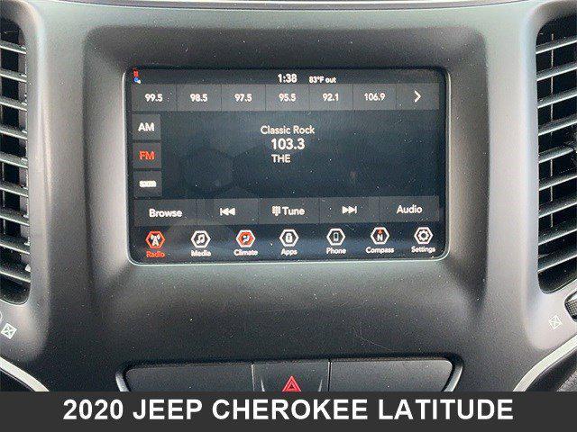 used 2020 Jeep Cherokee car, priced at $14,487