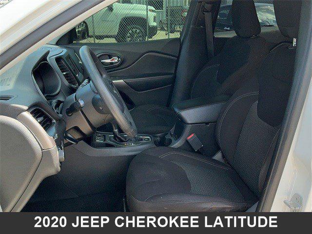 used 2020 Jeep Cherokee car, priced at $14,487