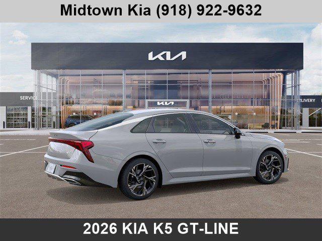 new 2026 Kia K5 car, priced at $30,566