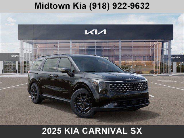 new 2025 Kia Carnival car, priced at $49,076