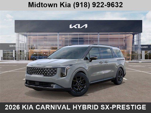 new 2026 Kia Carnival Hybrid car, priced at $53,679
