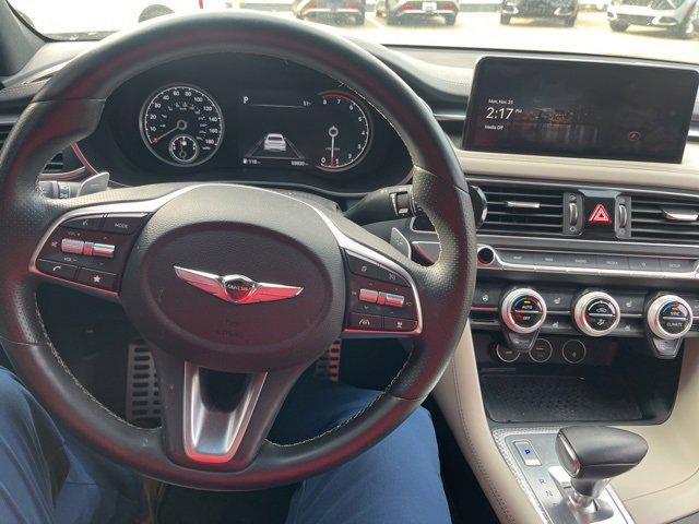 used 2022 Genesis G70 car, priced at $28,594