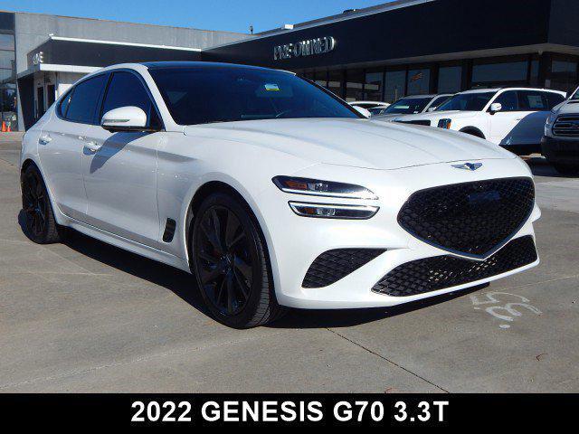 used 2022 Genesis G70 car, priced at $27,397