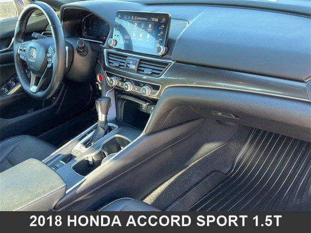 used 2018 Honda Accord car, priced at $20,401