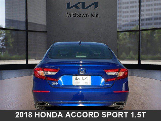 used 2018 Honda Accord car, priced at $20,401