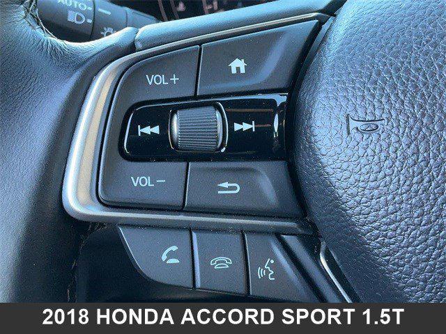 used 2018 Honda Accord car, priced at $20,401