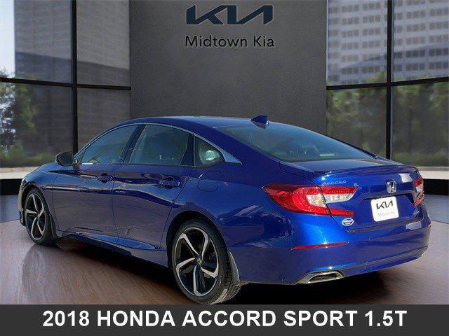 used 2018 Honda Accord car, priced at $20,401