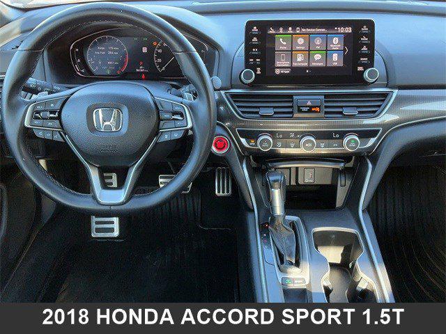 used 2018 Honda Accord car, priced at $20,401
