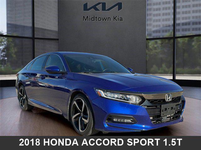 used 2018 Honda Accord car, priced at $20,390