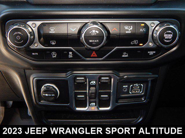 used 2023 Jeep Wrangler car, priced at $39,836