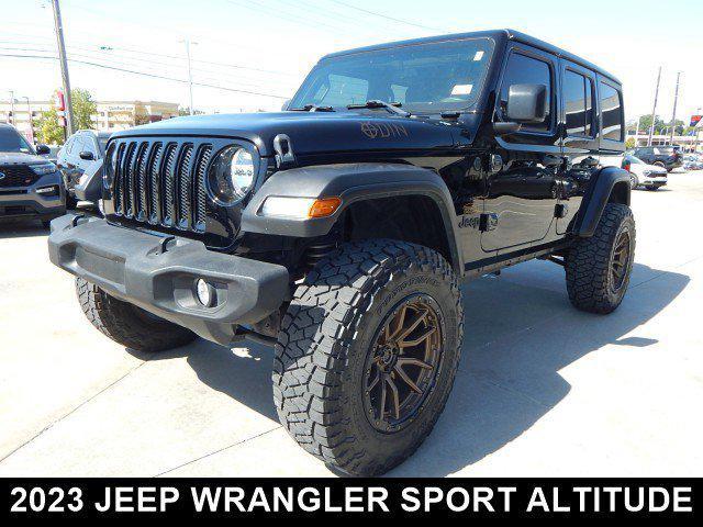 used 2023 Jeep Wrangler car, priced at $39,836