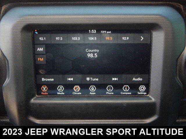 used 2023 Jeep Wrangler car, priced at $39,836