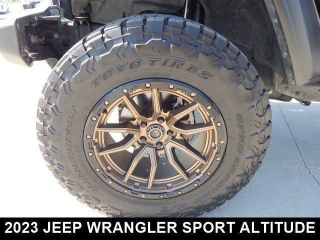 used 2023 Jeep Wrangler car, priced at $39,836