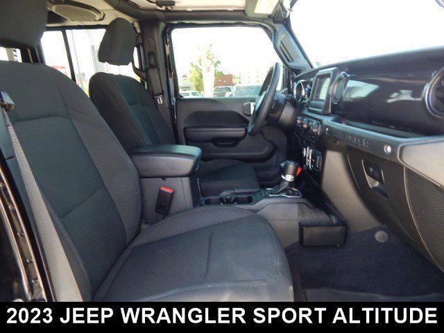 used 2023 Jeep Wrangler car, priced at $39,836