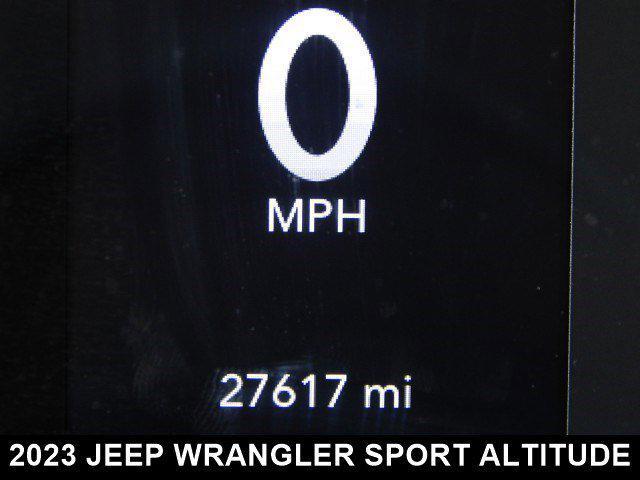 used 2023 Jeep Wrangler car, priced at $39,836