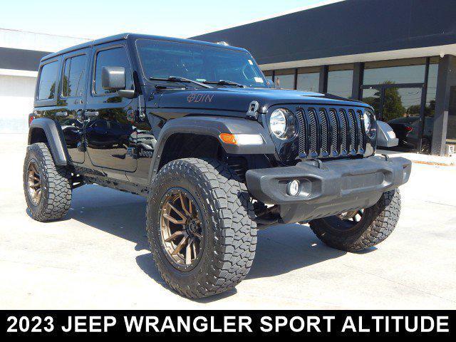 used 2023 Jeep Wrangler car, priced at $39,836