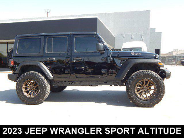 used 2023 Jeep Wrangler car, priced at $39,836