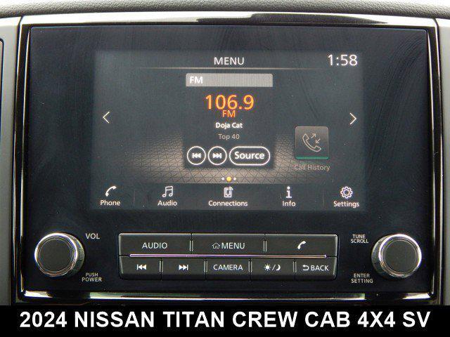 used 2024 Nissan Titan car, priced at $40,554