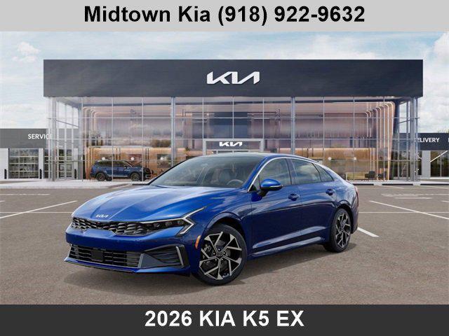 new 2026 Kia K5 car, priced at $36,065
