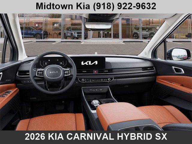 new 2026 Kia Carnival Hybrid car, priced at $47,771