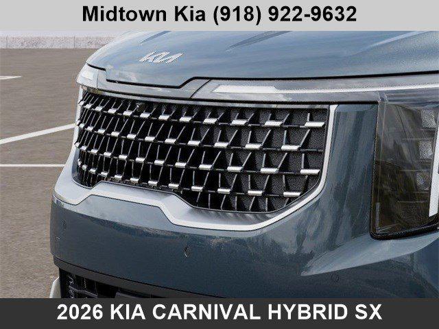 new 2026 Kia Carnival Hybrid car, priced at $47,771