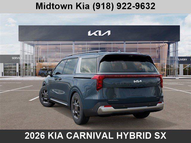 new 2026 Kia Carnival Hybrid car, priced at $47,771