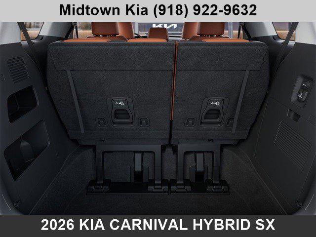new 2026 Kia Carnival Hybrid car, priced at $47,771