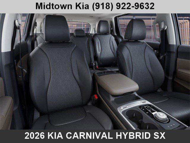 new 2026 Kia Carnival Hybrid car, priced at $49,358