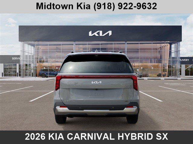 new 2026 Kia Carnival Hybrid car, priced at $49,358