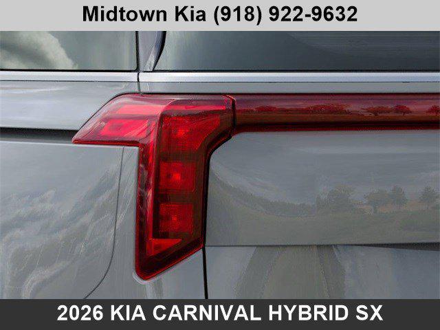 new 2026 Kia Carnival Hybrid car, priced at $49,358