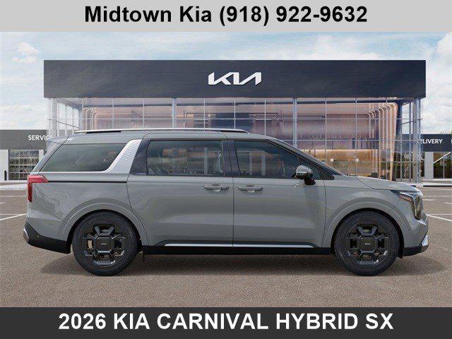 new 2026 Kia Carnival Hybrid car, priced at $49,358