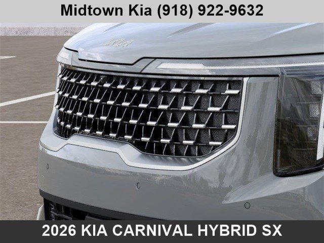 new 2026 Kia Carnival Hybrid car, priced at $49,358