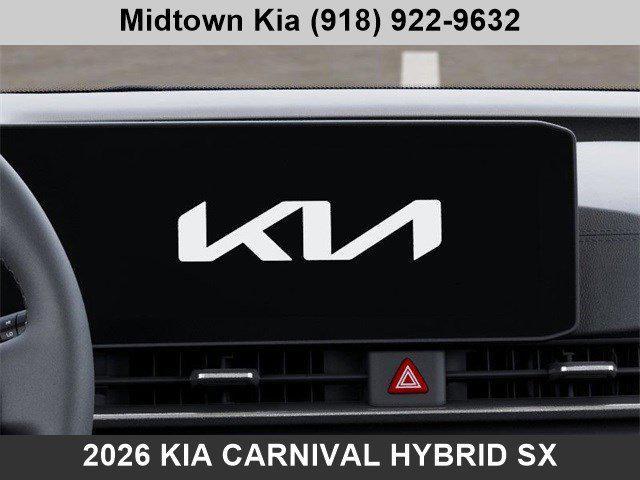 new 2026 Kia Carnival Hybrid car, priced at $49,358