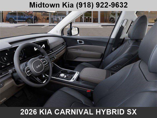 new 2026 Kia Carnival Hybrid car, priced at $49,358