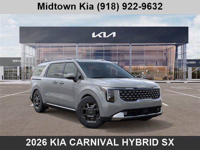 new 2026 Kia Carnival Hybrid car, priced at $49,358