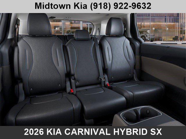 new 2026 Kia Carnival Hybrid car, priced at $49,358