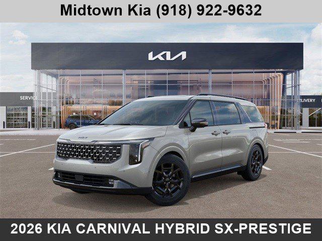 new 2026 Kia Carnival Hybrid car, priced at $52,625