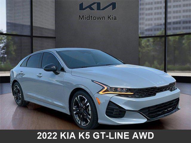 used 2022 Kia K5 car, priced at $20,384