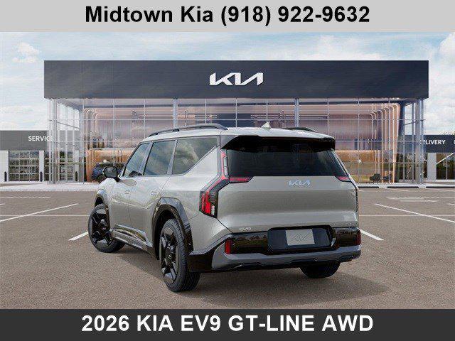 new 2026 Kia EV9 car, priced at $61,944