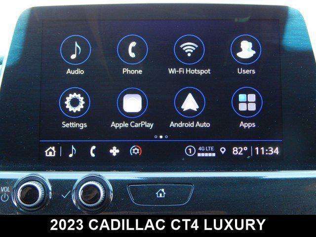 used 2023 Cadillac CT4 car, priced at $25,198