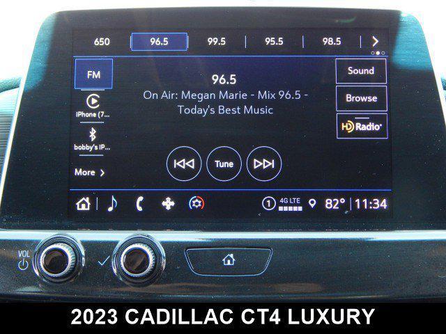 used 2023 Cadillac CT4 car, priced at $25,198