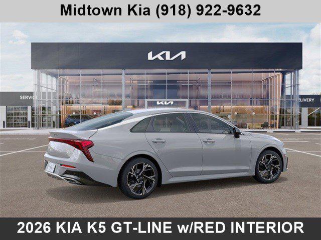 new 2026 Kia K5 car, priced at $30,355