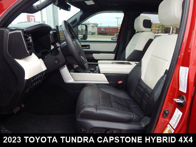 used 2023 Toyota Tundra Hybrid car, priced at $58,089