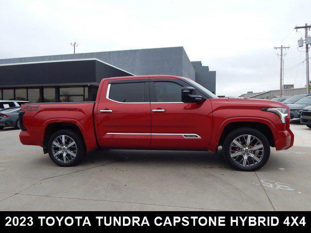 used 2023 Toyota Tundra Hybrid car, priced at $58,089