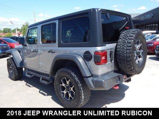 used 2018 Jeep Wrangler Unlimited car, priced at $28,923
