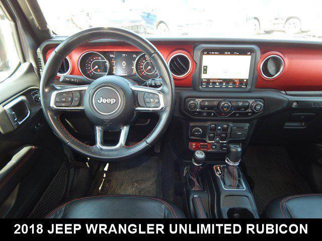 used 2018 Jeep Wrangler Unlimited car, priced at $28,923