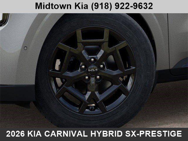 new 2026 Kia Carnival Hybrid car, priced at $54,179