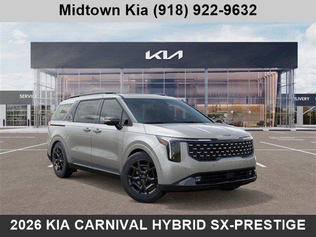 new 2026 Kia Carnival Hybrid car, priced at $54,179