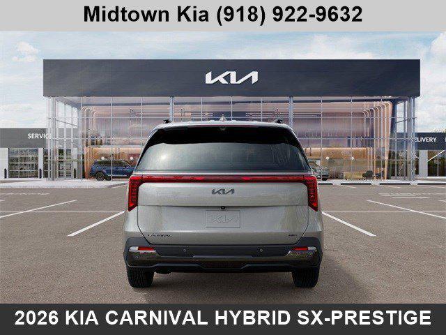 new 2026 Kia Carnival Hybrid car, priced at $54,179