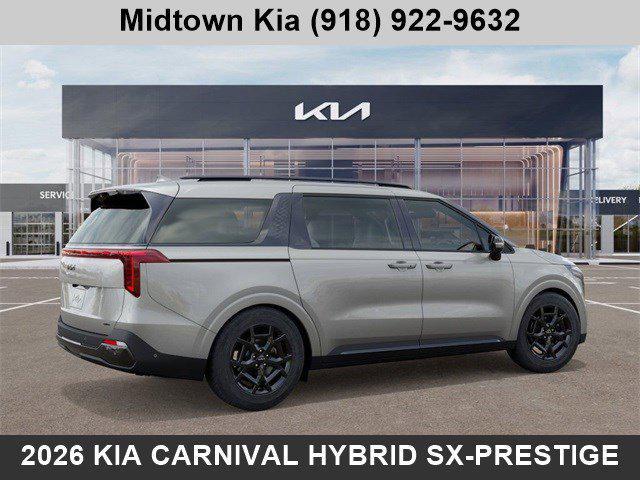 new 2026 Kia Carnival Hybrid car, priced at $54,179